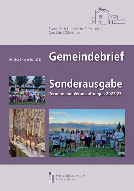 Gemeindebrief Cover 22-5